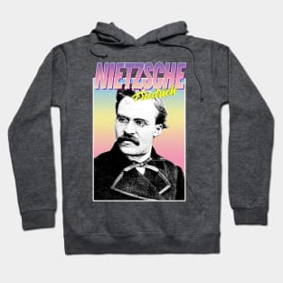 Friedrich Nietzsche Graphic Design Hipster Statement Tee Hoodie